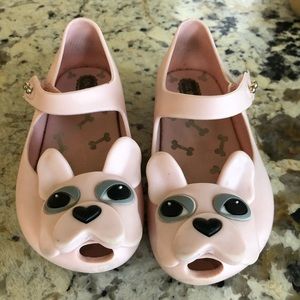 Pink dog size 7 Mini Melissa’s